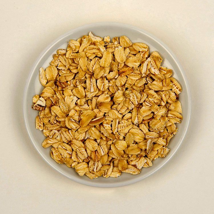 Bord met Oat flakes large